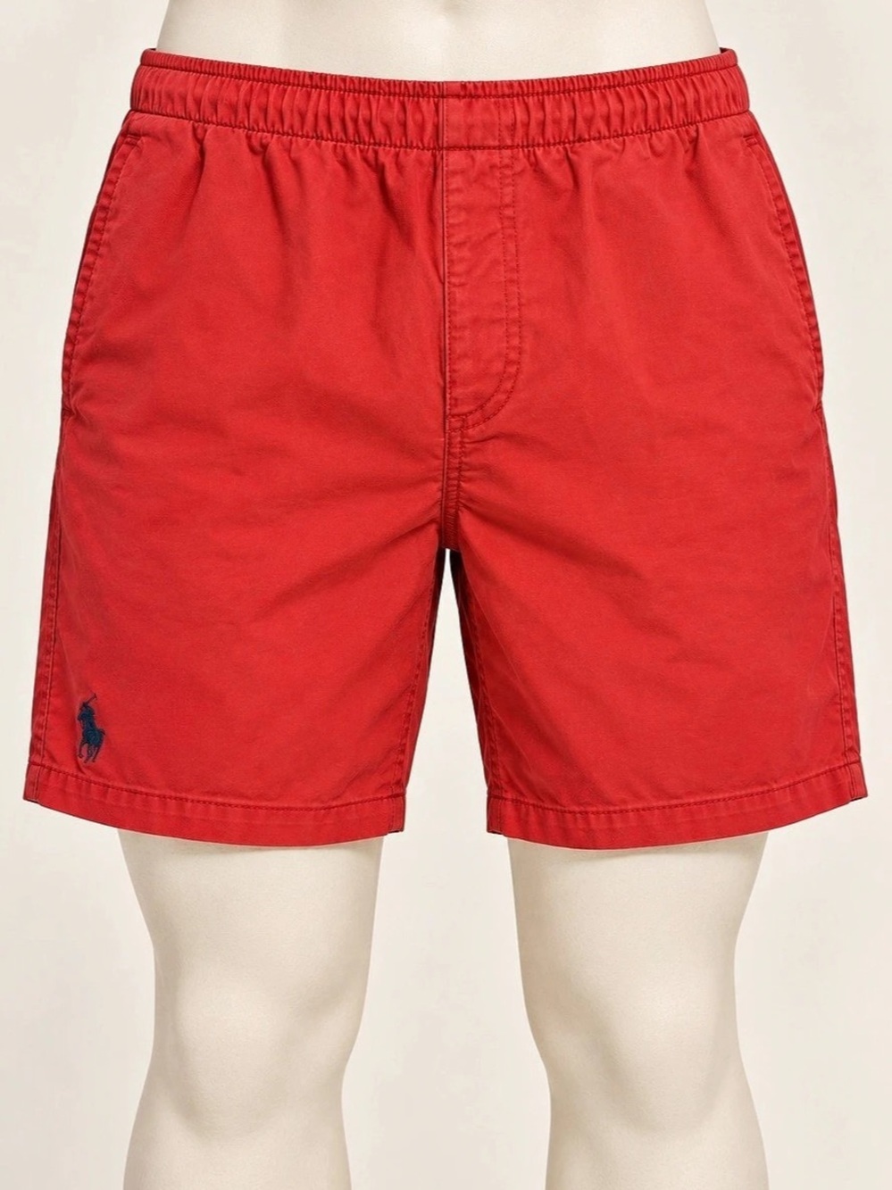 U.S. Polo Assn Mens M Burnt Orange Stretch Pull On Shorts 9” Inseam
